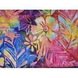 Batik fabrik per meter multicolored