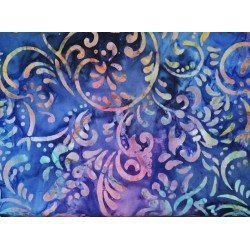 Batik fabrik per meter blue