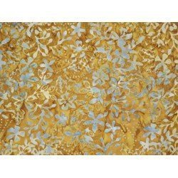 Tela batik por metros fondo marrón