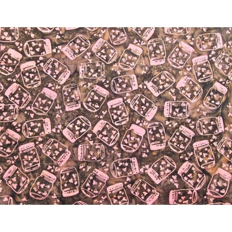 Fat Quarter Tela Batik  estampado cocina S31