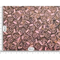 Fat Quarter Tela Batik  estampado cocina S31