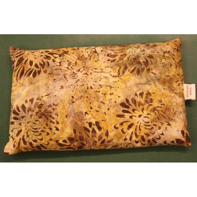 Cojín terapéutico de semillas antiinflamatorio con tela de batik indonesio Cojín terapéutico de semillas antiinflamatorio con tela de batik indonesio
