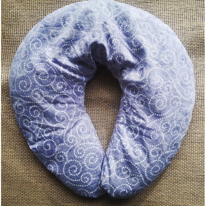Cojín terapéutico cervical de semillas antiinflamatorio con tela de batik indonesio Cojín terapéutico cervical de semillas antiinflamatorio con tela de batik indonesio