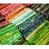 Fat quarters of batik fabrik for patchwork